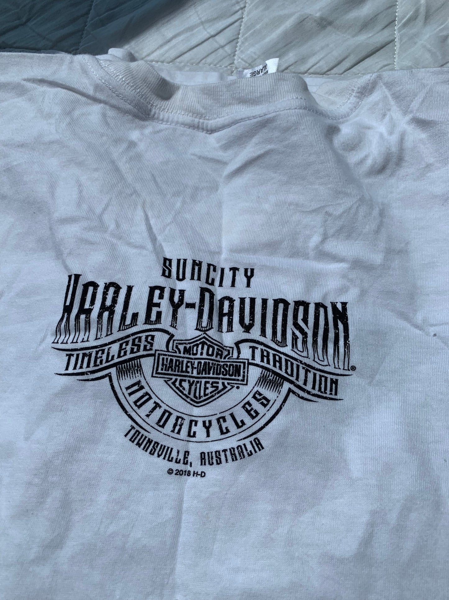 Harley Davidson Tee - White