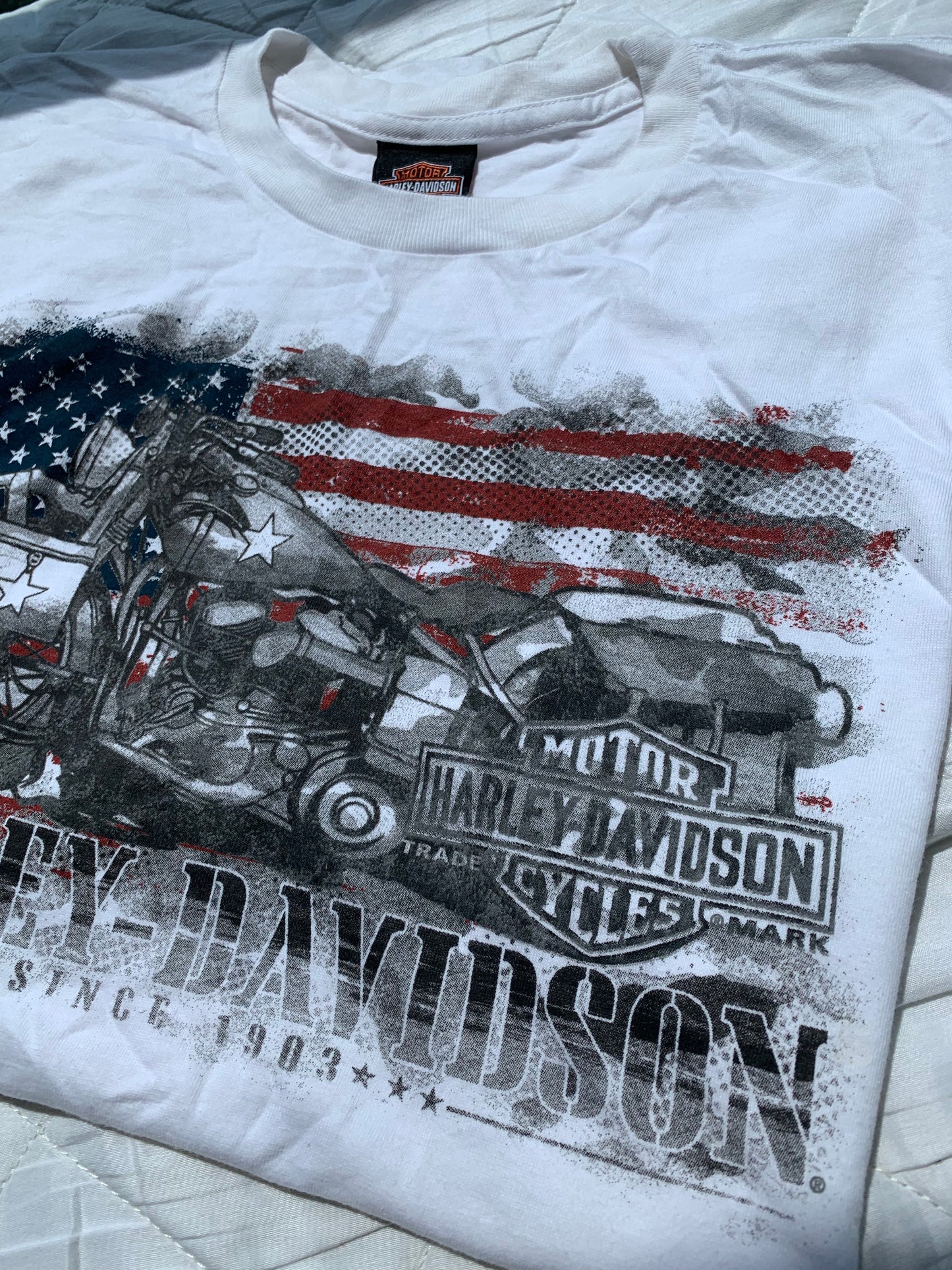 Harley Davidson Tee - White