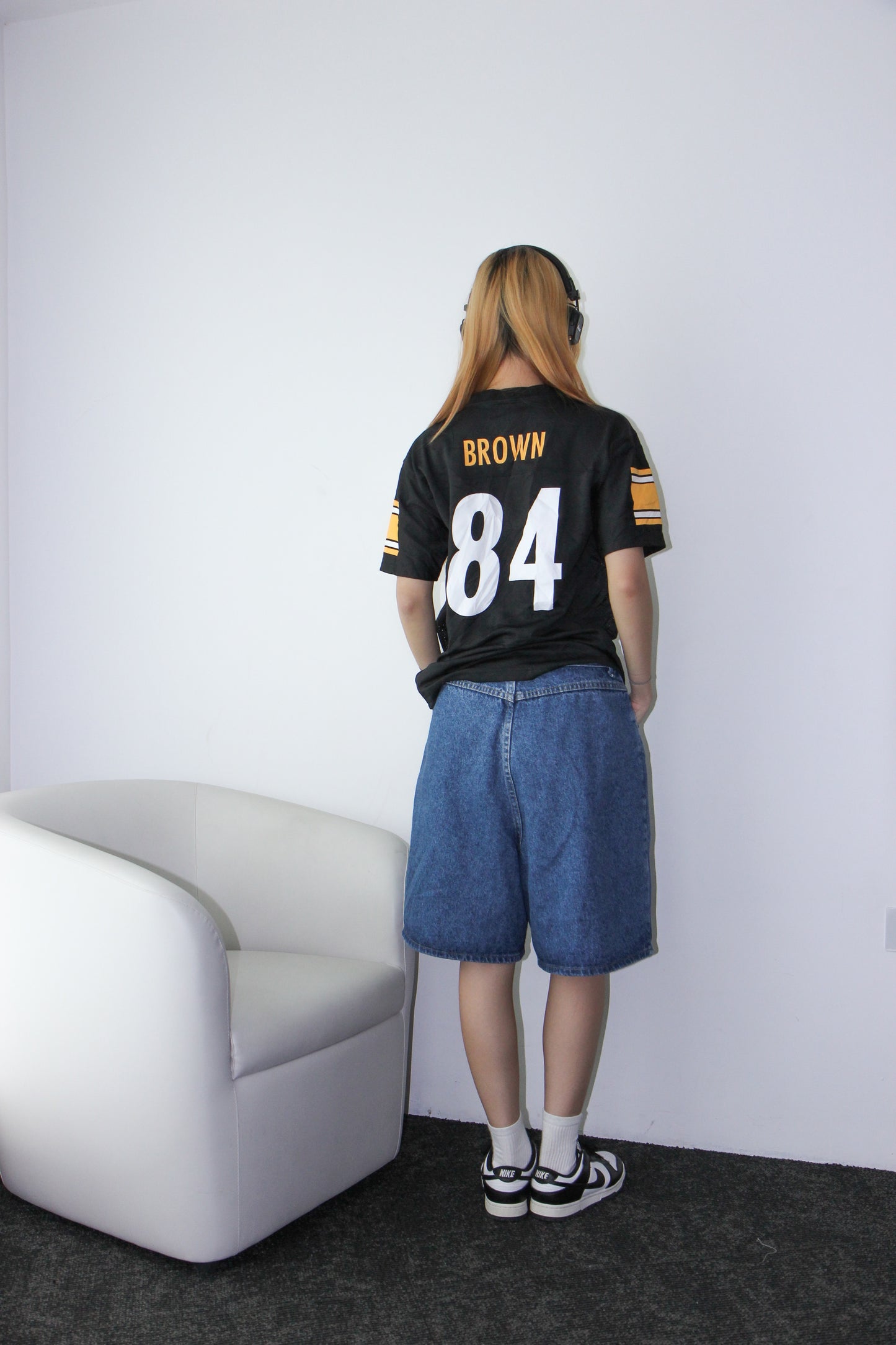 “Brown” NFL Jersey - Black