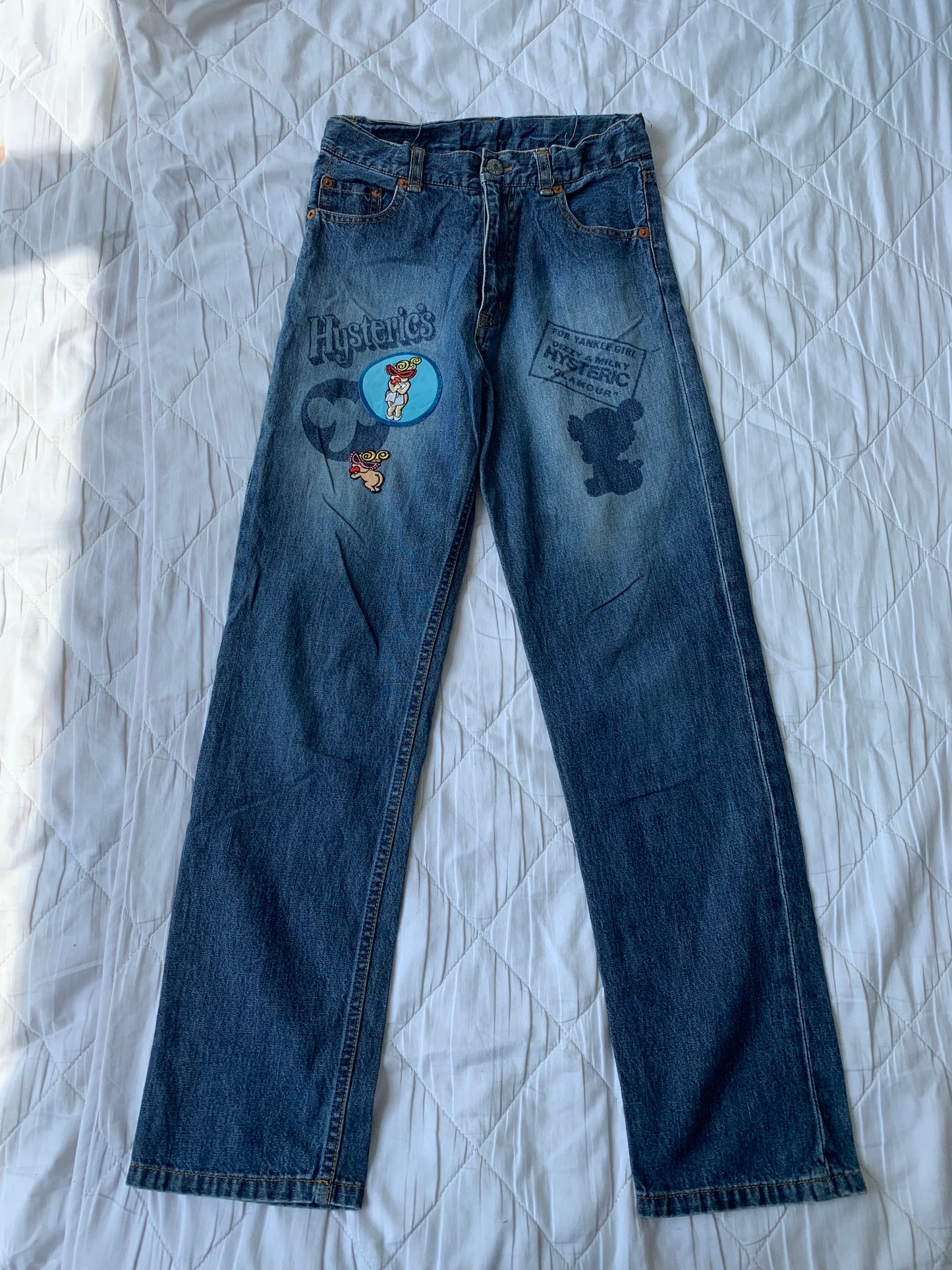 90s Hysteric Glamour Jeans - Washed Blue