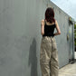 Vintage Parachute Convertible Cargos - Dainty Khaki