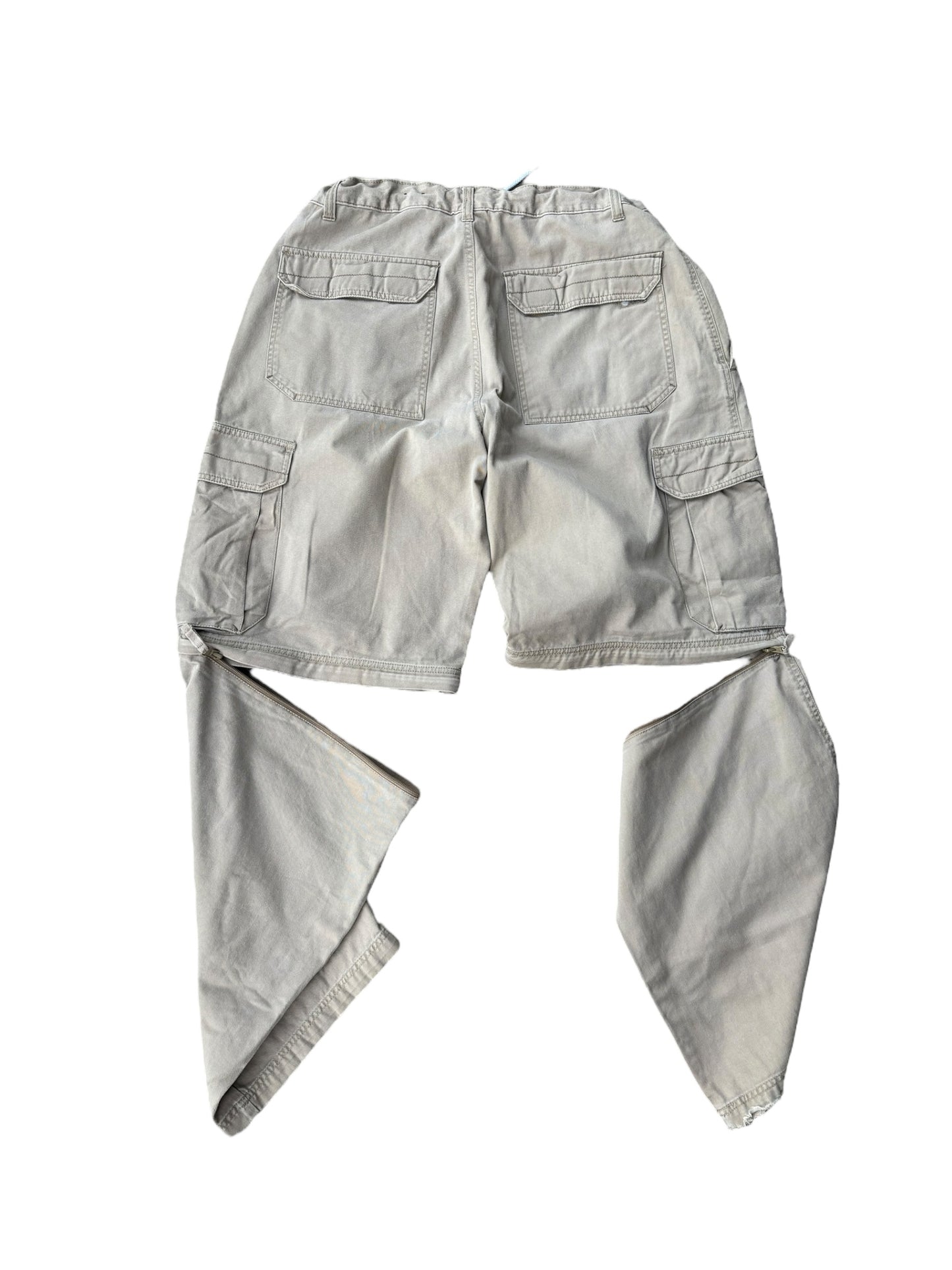 Vintage Parachute Convertible Cargos - Dainty Khaki