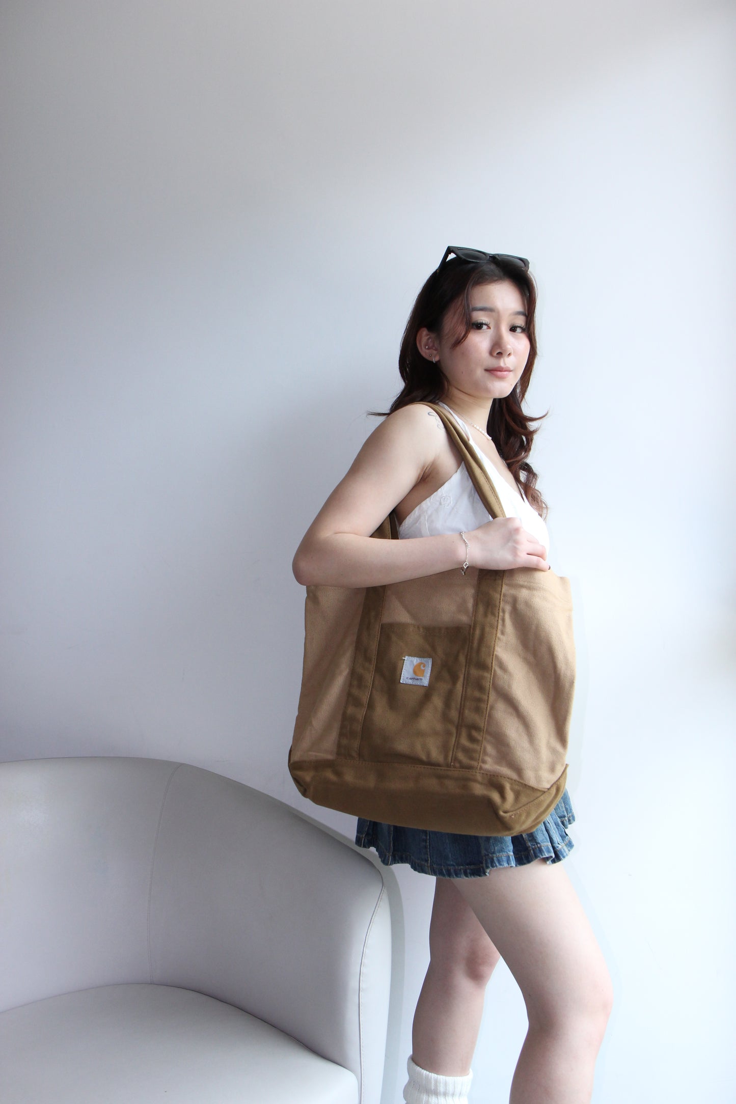 Vintage Reworked Carhartt Hand Bag