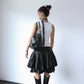 Vintage 90s Ruffle Ball Skirt - Black