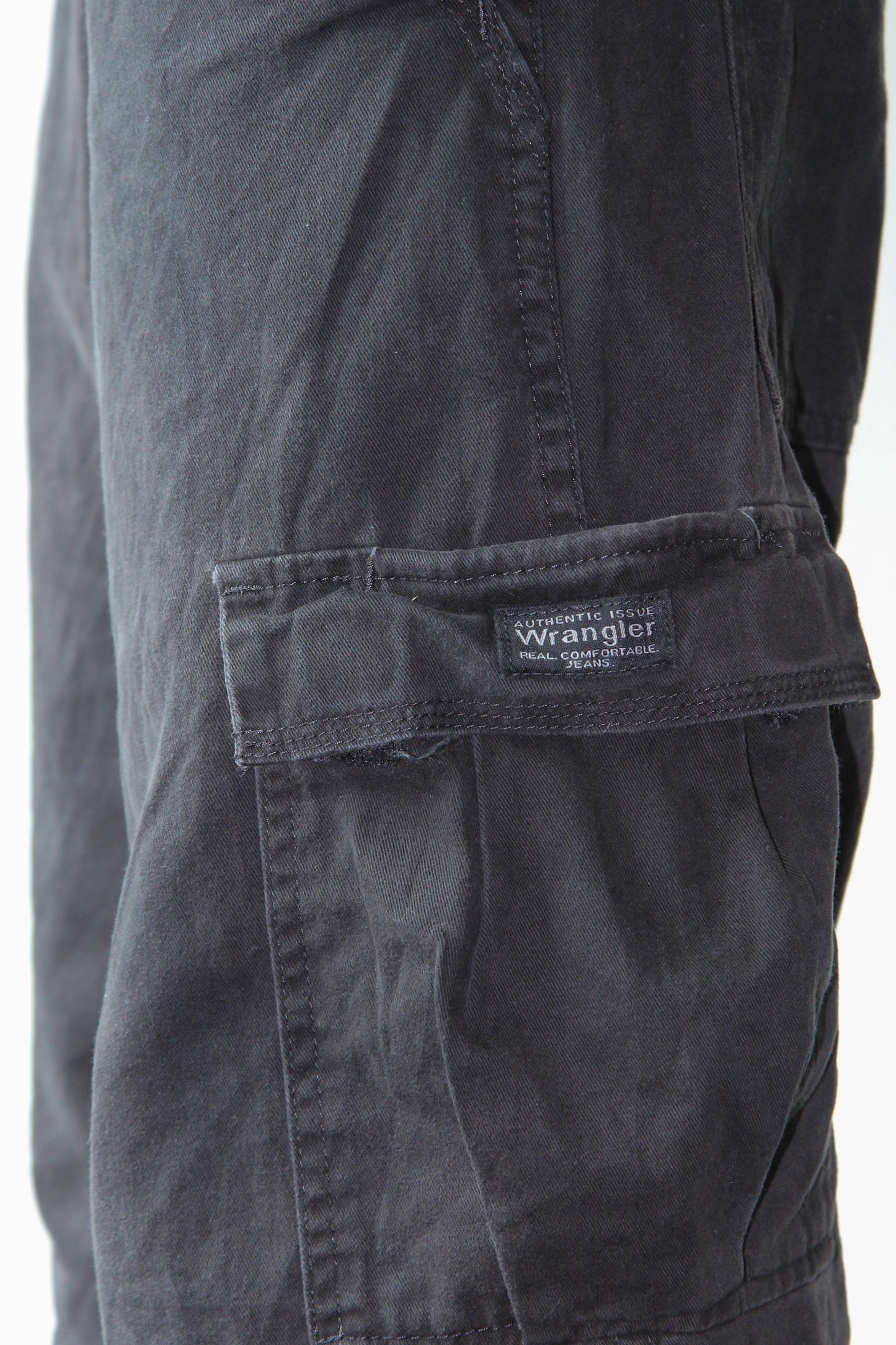 Vintage Parachute Convertible Cargos - Military Black