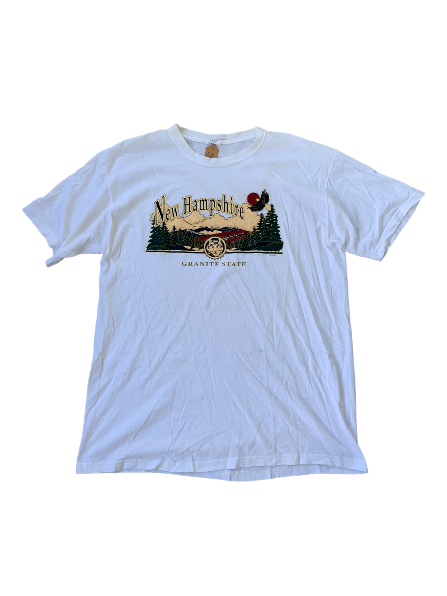 Y2K Hawaiian Vintage Tee - White