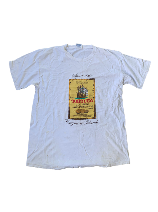 90s Beer Vintage Tee - White