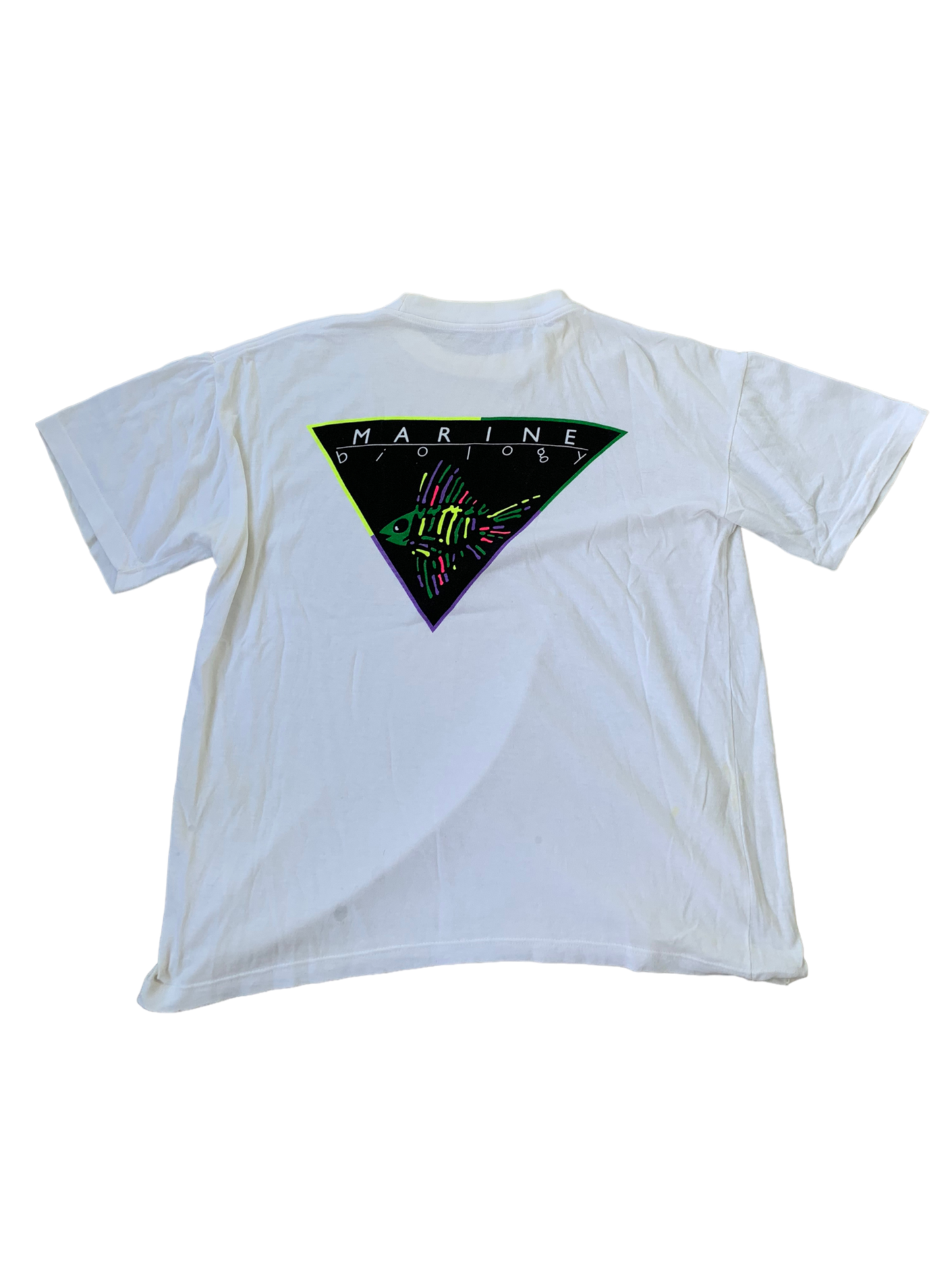 Y2k Fishing Military Vintage Tee - White