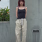 Vintage Parachute Convertible Cargos - Light Beige