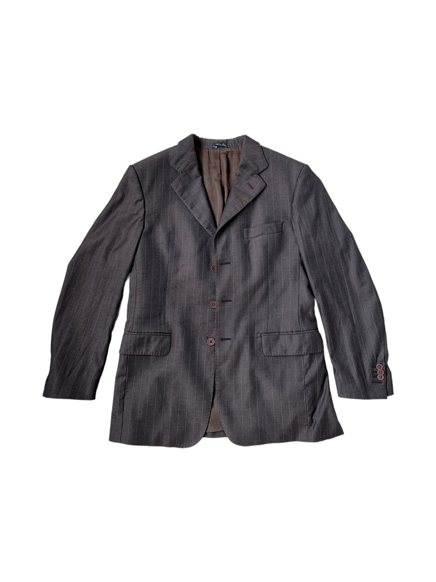 Italian Classic Blazer Jacket - Brown/Black