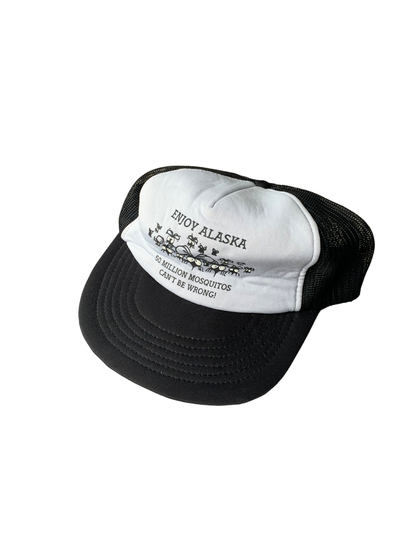 90s Trucker Mosquito Cap - White