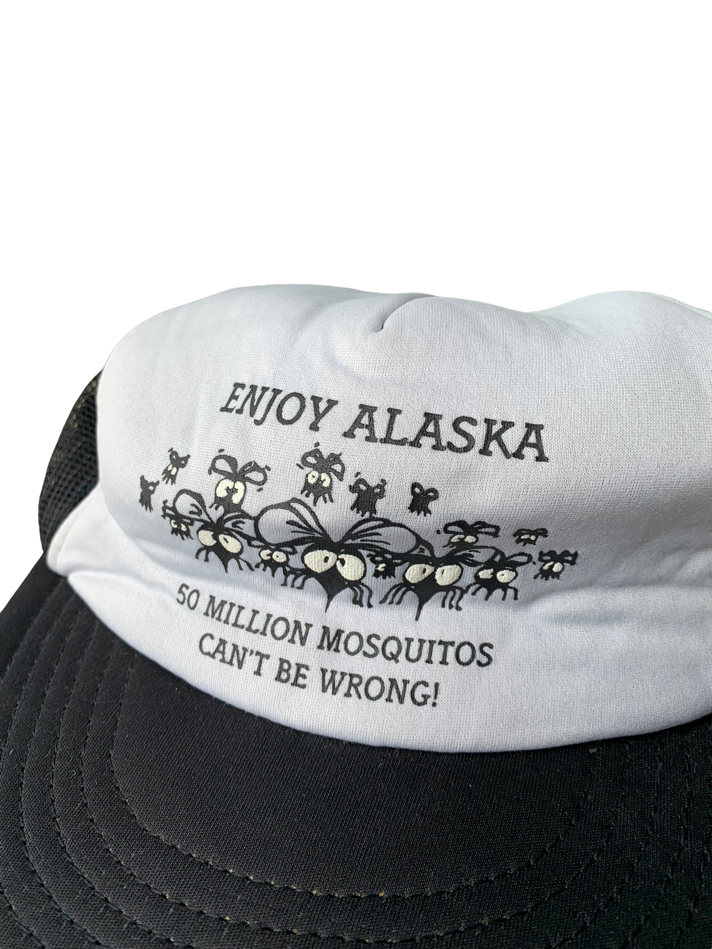 90s Trucker Mosquito Cap - White