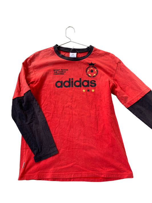 Y2k Summer Adidas Baby Top - Red