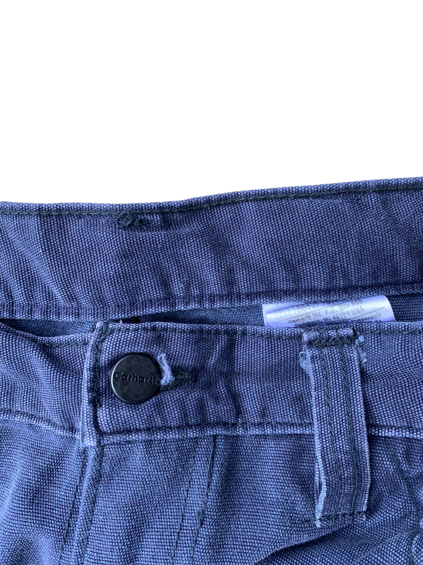 Vintage Carhartt Carpenter Cargos- Denim Blue