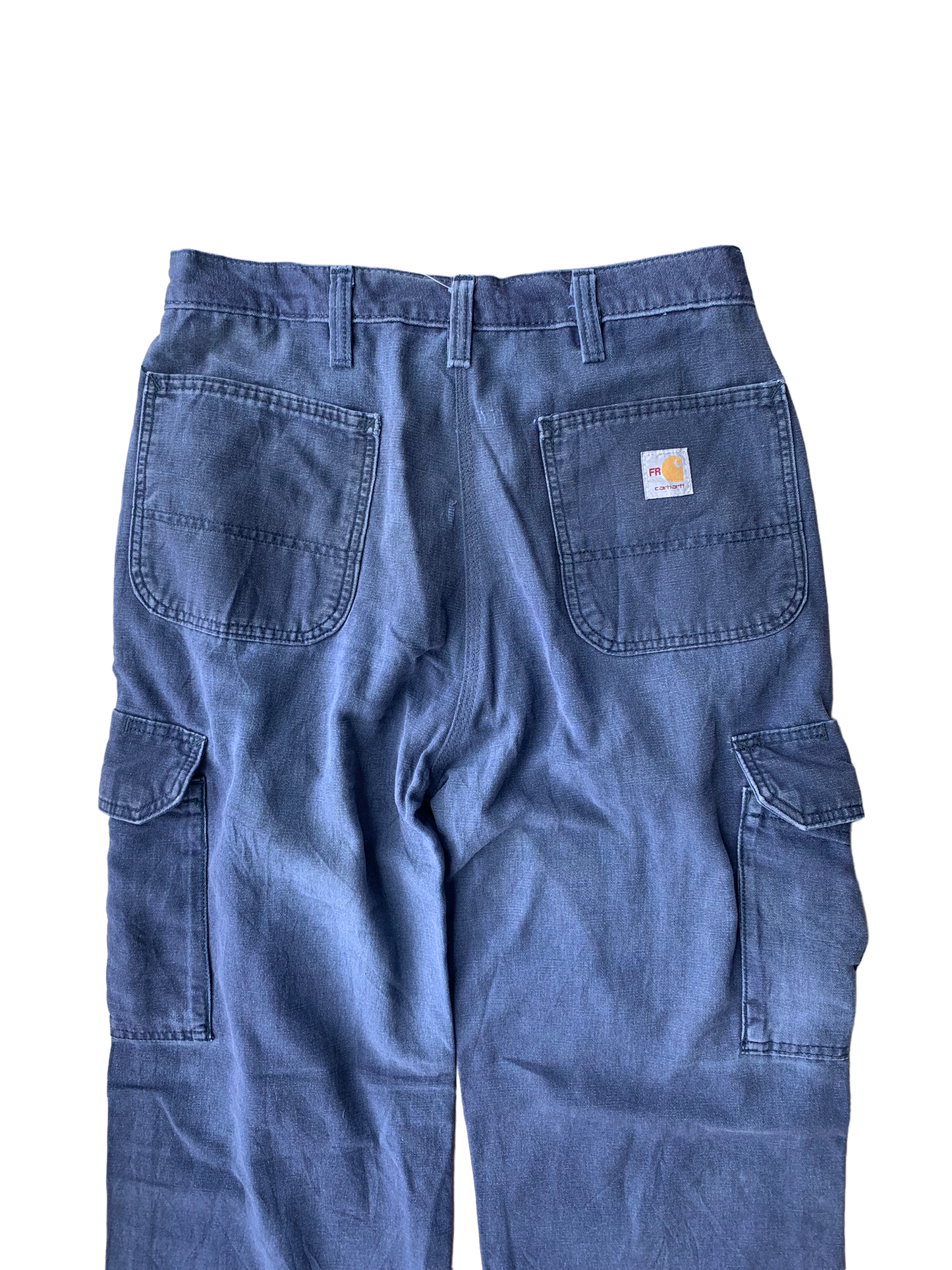 Vintage Carhartt Carpenter Cargos- Blue