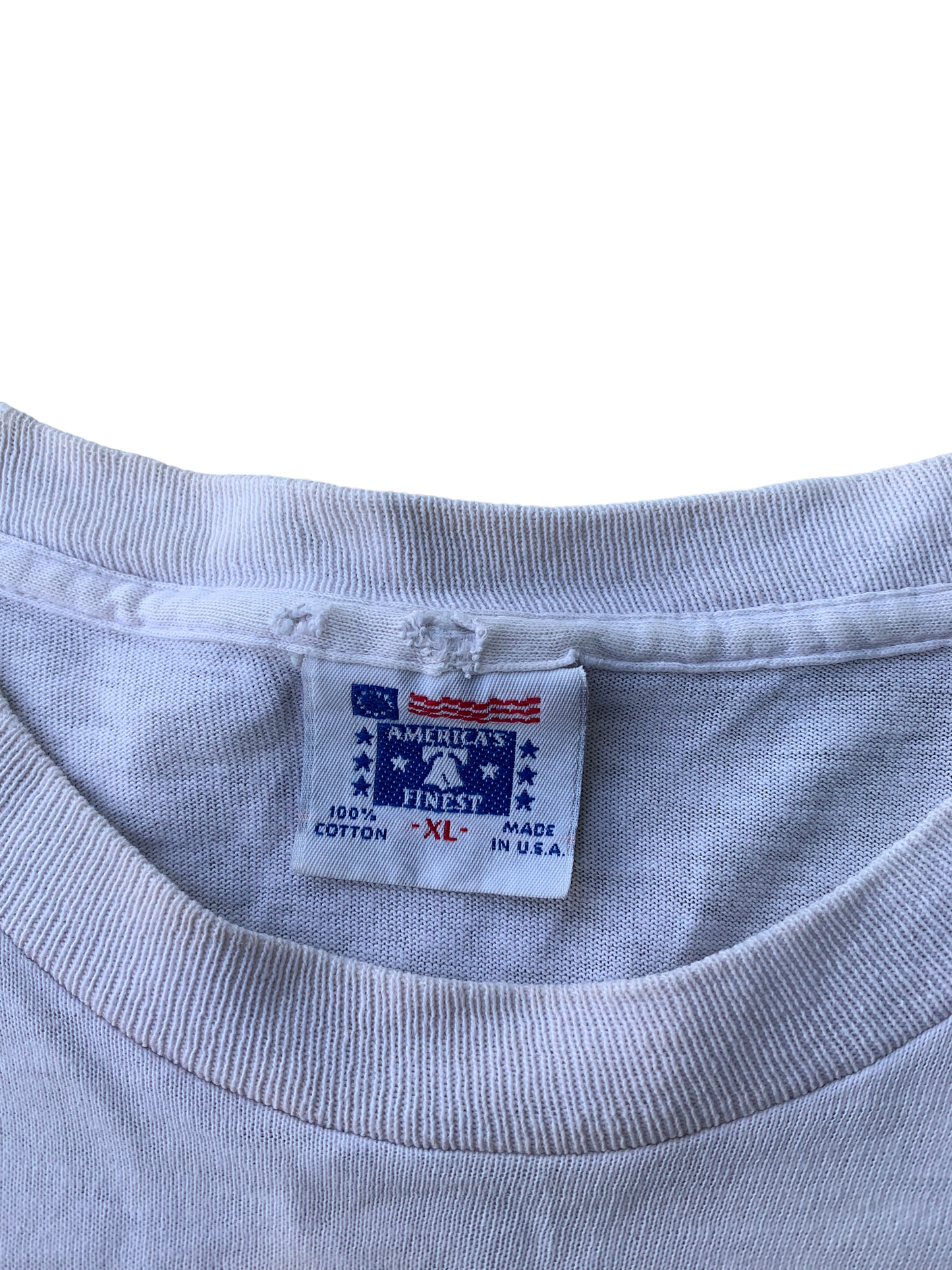 Vintage White Boxy Tee