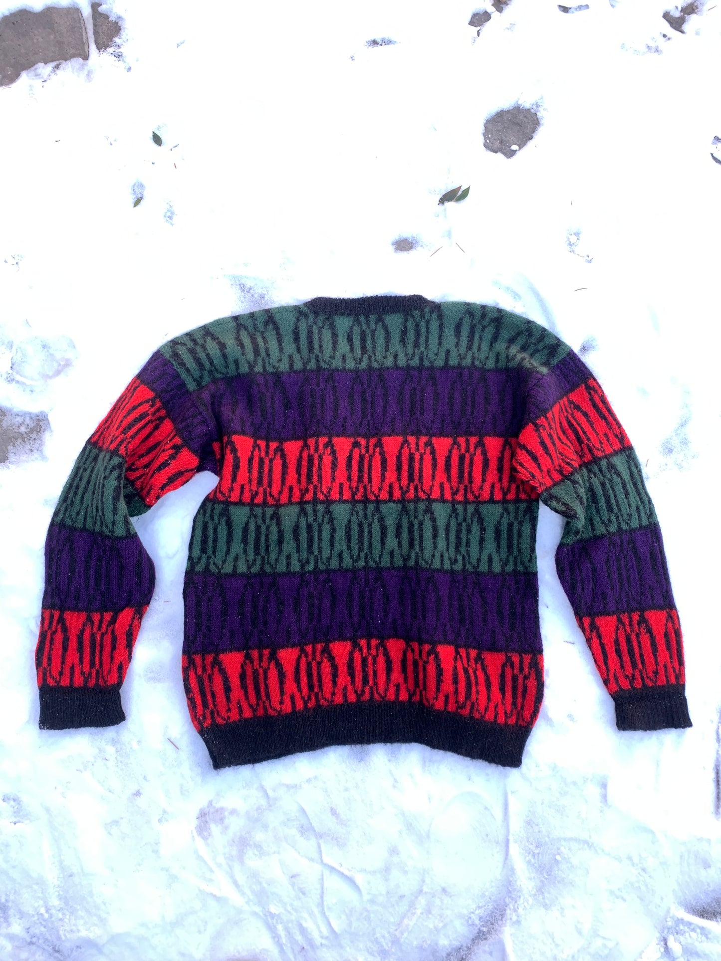 Knitted Japanese Sweater - Christmas Pop