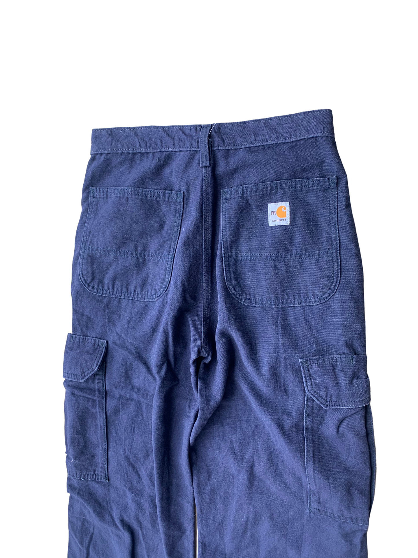 Vintage Carhartt Carpenter Cargos- Denim Blue