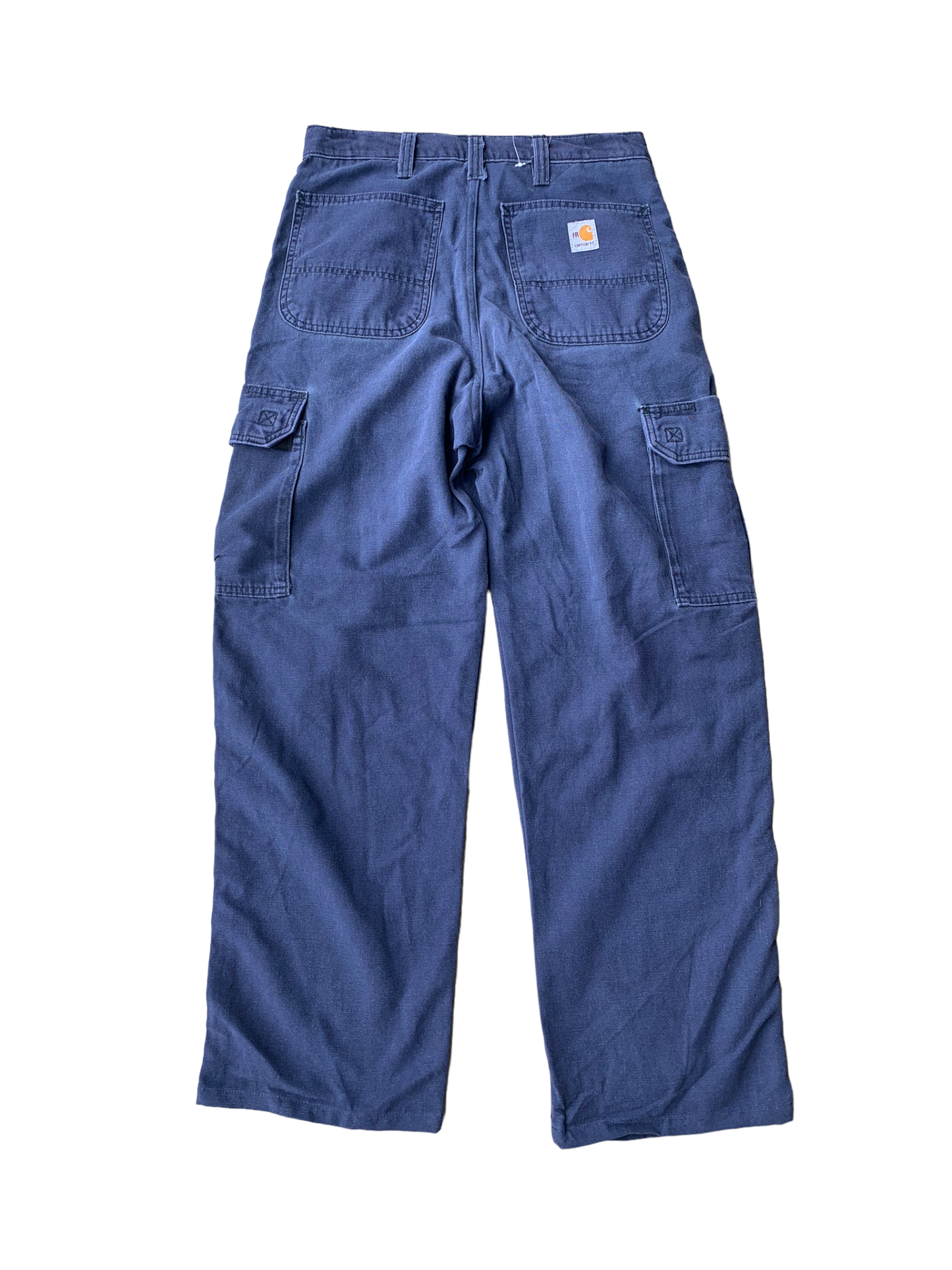 Vintage Carhartt Carpenter Cargos- Denim Blue